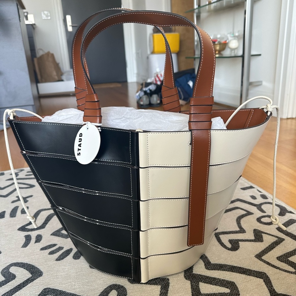 NWT Staud Diamond Tote Bag